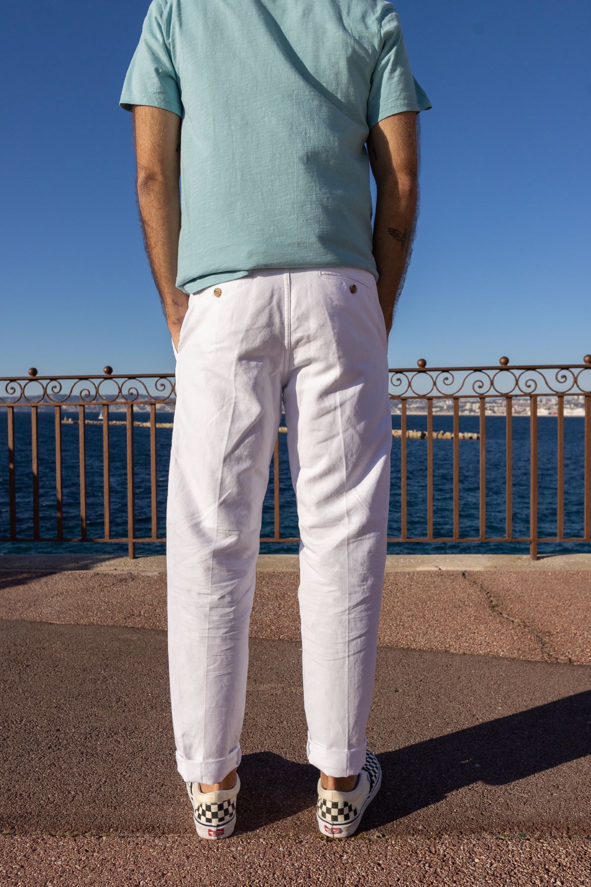 Pantalon Palerme Blanc