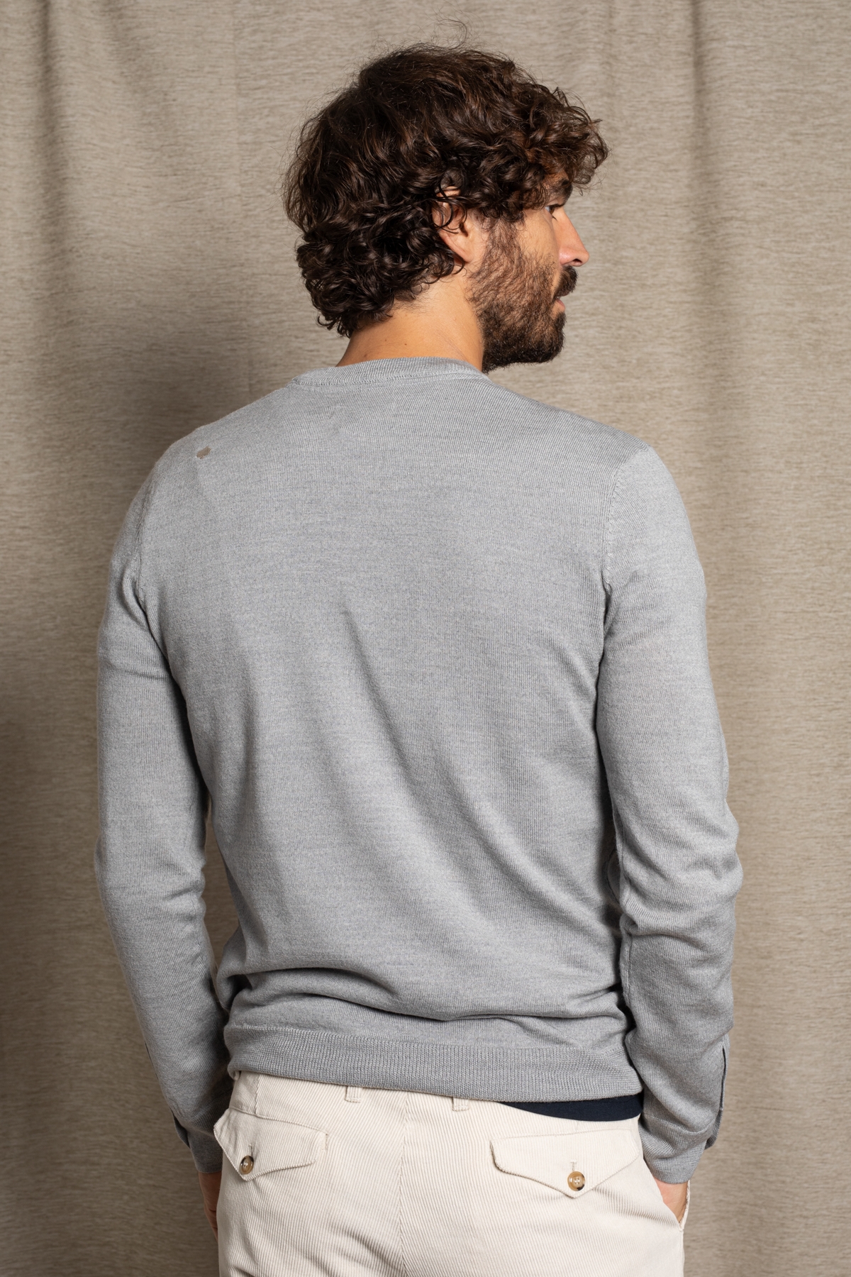 Pull Rieur Light Grey