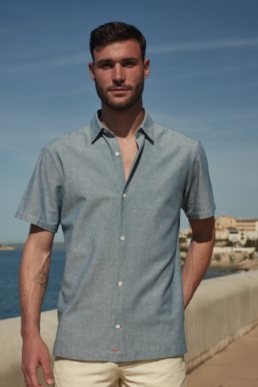 Chemise manches courtes Malaga